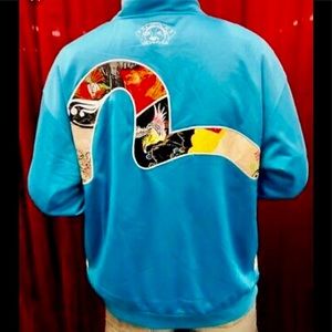 Evisu Heritage Embroidered Track Jacket Mens